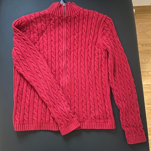 LL Bean Zip Up Sweater - Picture 1 of 1